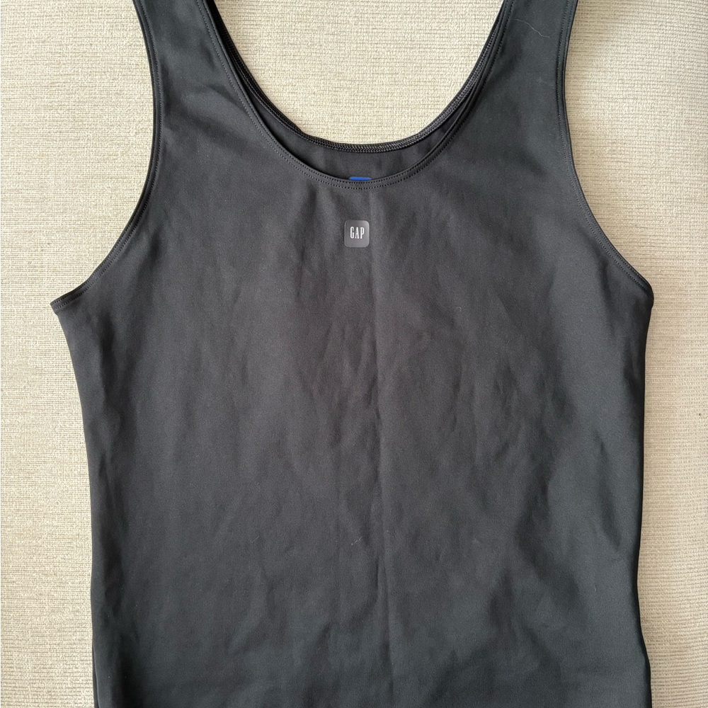 GAP YZY black Fitted Tank Top
